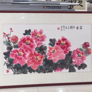 小画大裱不仅是一种流行，更是给予字画更多空间的想像