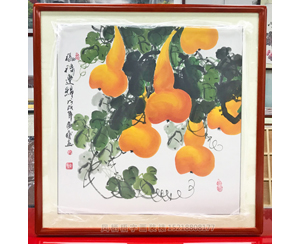 葫芦国画装裱画框