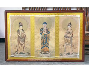 佛像 装裱画框  