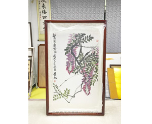 写意花鸟 国画装裱画框  